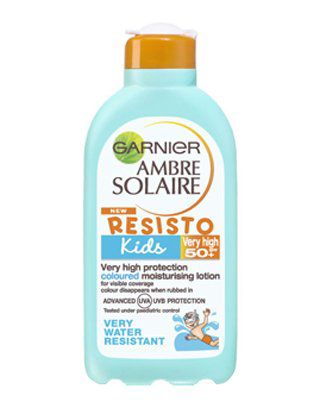 Garnier Ambre Solaire Resito Kids Very High SPF50+ Protection Coloured Lotion 200ml