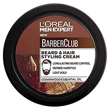 L'Oreal Men Expert Barber Club Beard & Hair Styling Cream, 75ml