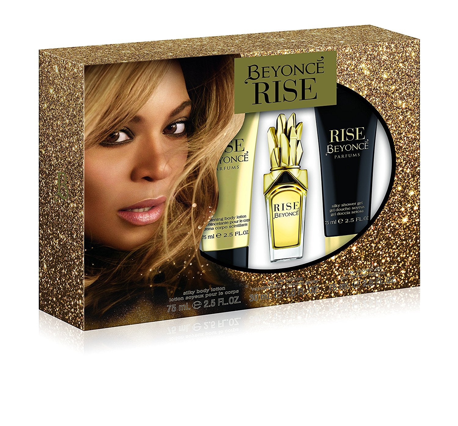 Beyonce Rise Eau de Parfum/Shower Gel and Body Lotion