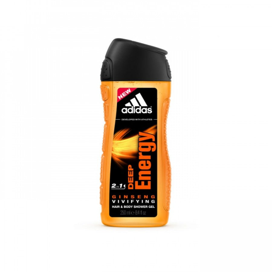 Adidas Deep Energy 2 In 1 Shower Gel 250 ml