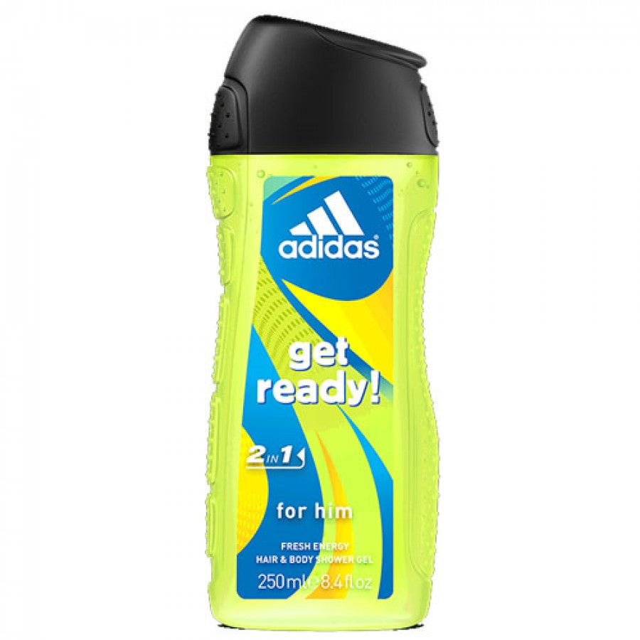 Adidas Get Ready 2 in 1 Shower Gel 250 ml