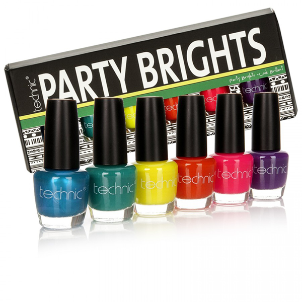 Badgequo Technic Party Bright Nail Polish Set BQ005602