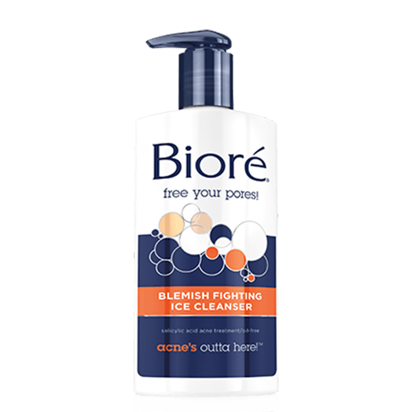 Biore Blemish Fighting Ice Cleanser