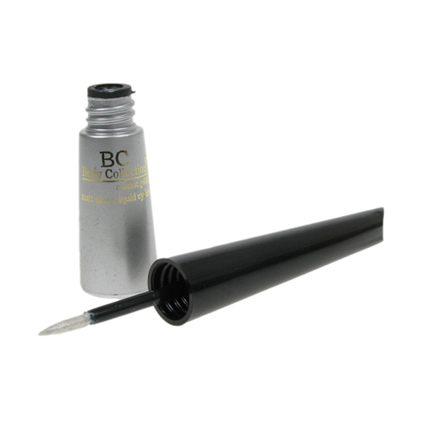 Body Collection Classic Gold Liquid Eyeliner - Matt Silver