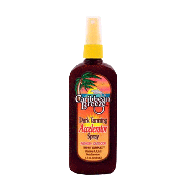 Caribbean Breeze Spf 0  Dark Tanning Accelerator Spray 250ml
