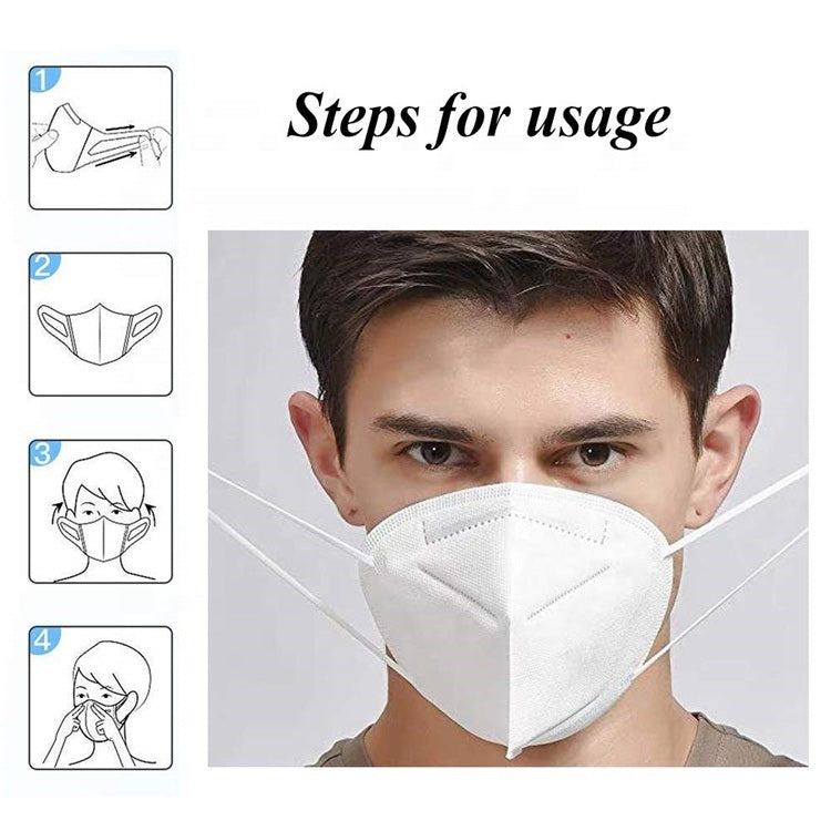 KN95 Face Mask Surgical Disposable Mouth Guard Cover Face Masks Respiration U.K.