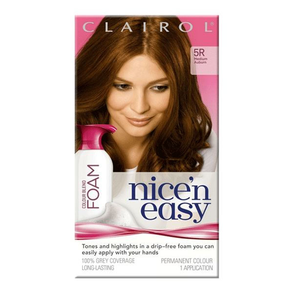 Clairol Nice'N Easy Hair Color 5R Medium Auburn