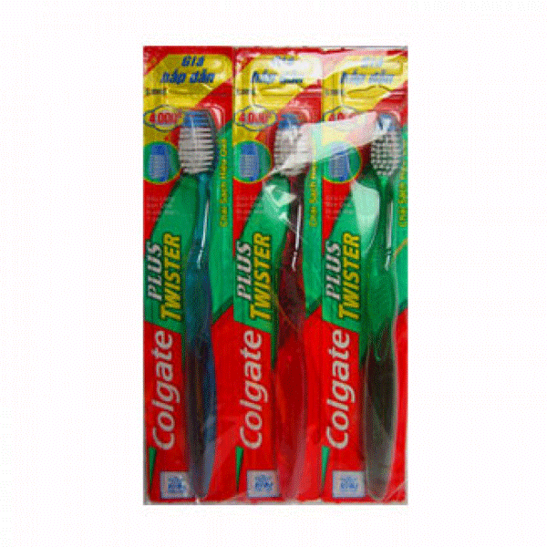 Colgate Plus Twister Three Pack