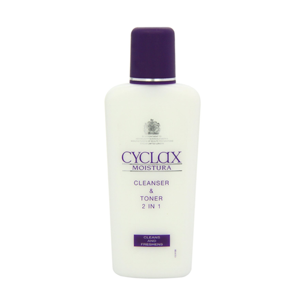Cyclax Moistura 2 In 1 Cleanser And Toner 200ml