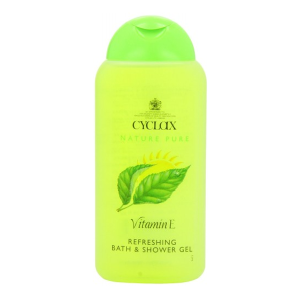 Cyclax Nature Pure Vitamin E Refreshing Bath & Shower Gel 300ml