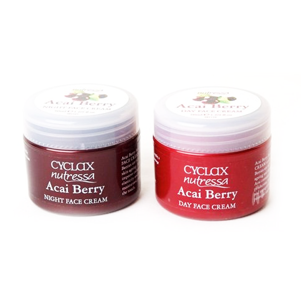 Cyclax Nutressa Acai Berry Day and Night Facial Cream Set 2 x 50ml