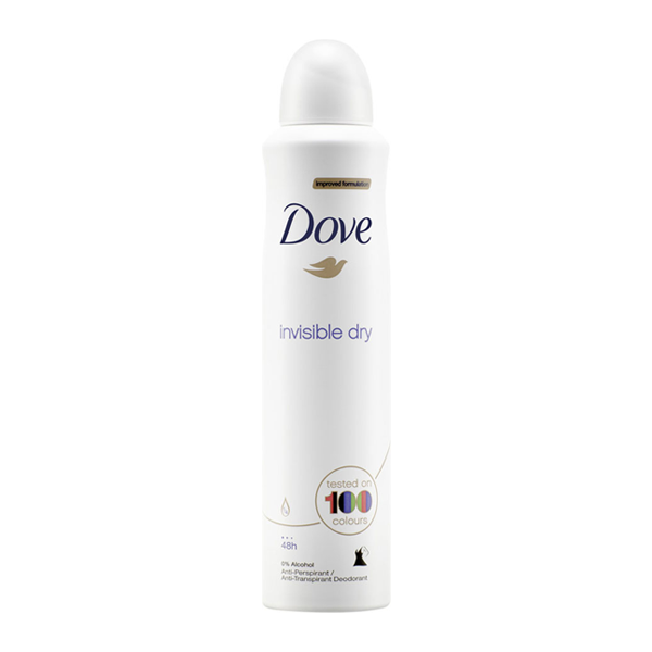 Dove Invisible Dry Anti-Perspirant 48h Spray 250ml