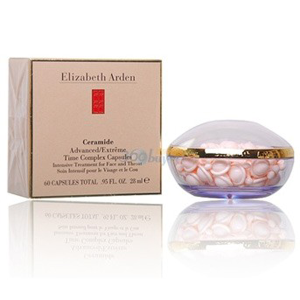 Elizabeth Arden Ceramide Advanced Time Complex Ceramide Face and Throat Capsules (x60) 28ml