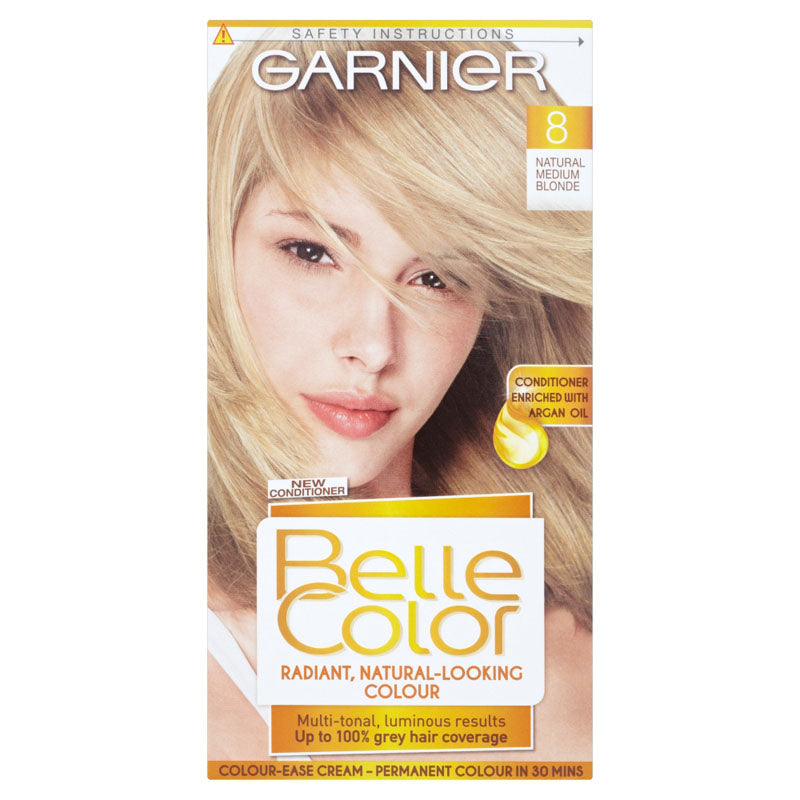 Garnier Belle Colour Colour Ease Creme 8 Natural Medium Blonde - East ...
