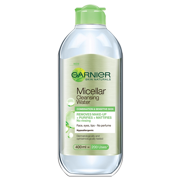 Garnier Micellar Cleansing Water Comb & Sensitive Skin 400ml