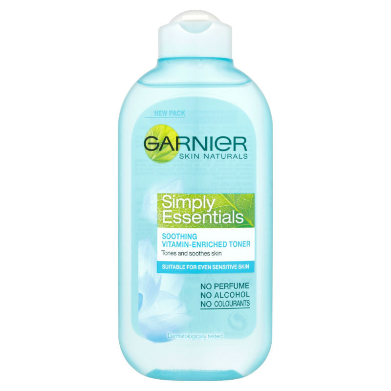 Garnier Skin Naturals Simply Essentials Soothing Vitamin Enriched Toner 200ml