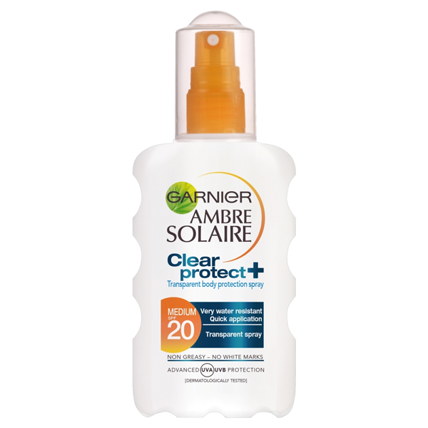 Ambre Solaire Clear Protection Spray SPF20 200ml
