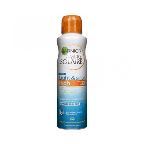 Garnier Ambre Solaire Light And Silky Protection Mist High SPF 30 150ml 