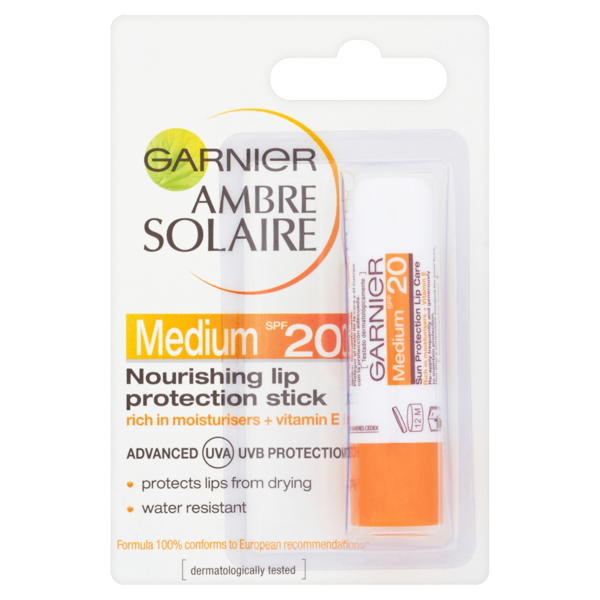Garnier Ambre Solaire Lip Protection Stick SPF20 4.7ml