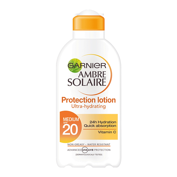 Garnier Ambre Solaire Protection Lotion Medium SPF20 200ml