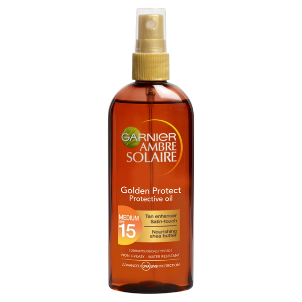 Garnier Ambre Solaire Protective Oil SPF15 150ml