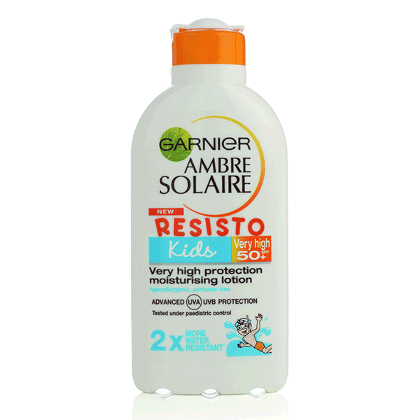 Garnier Ambre Solaire Resisto Kids Protection Moisturising Lotion SPF50+ 200ml