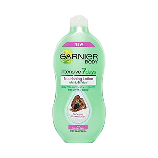 Garnier Body Intensive 7days Nourishing Lotion Softening Cocoa Butter Dry Rough Skin 400ml