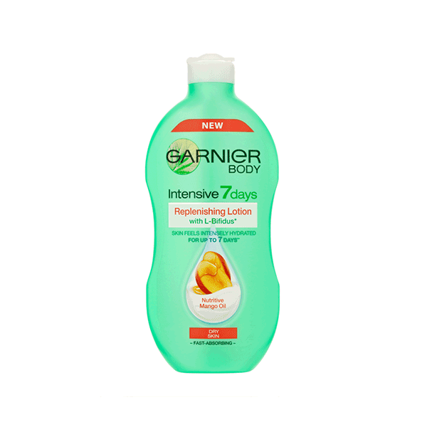 Garnier Body Intensive 7days Replenishing Lotion Nutritive Mango Oil Dry Skin 250ml
