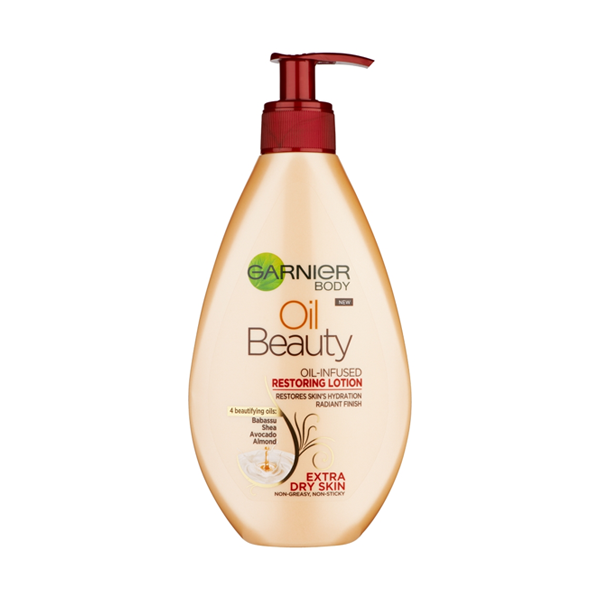Garnier Body Oil Beauty Restoring Lotion Extra Dry Skin 250ml
