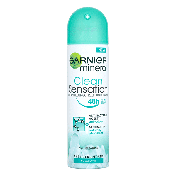 Garnier Mineral Clean Sensation Anti-Perspirant Deodorant 150ml