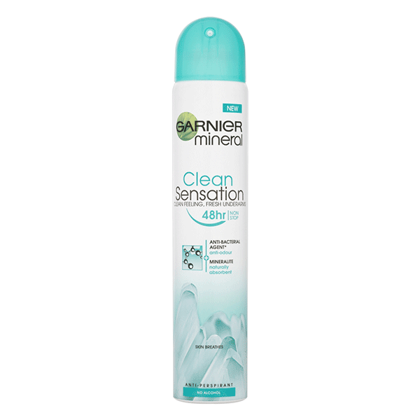 Garnier Mineral Clean Sensation Anti Perspirant Deodorant 250ml