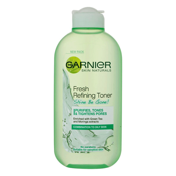 Garnier Skin Naturals Fresh Refining Toner - Shine Be Gone 200ml