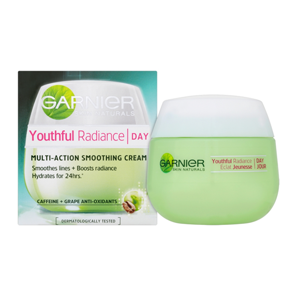 Garnier Skin Naturals Youthful Radiance Day Multi Action Smoothing Cream 50ml