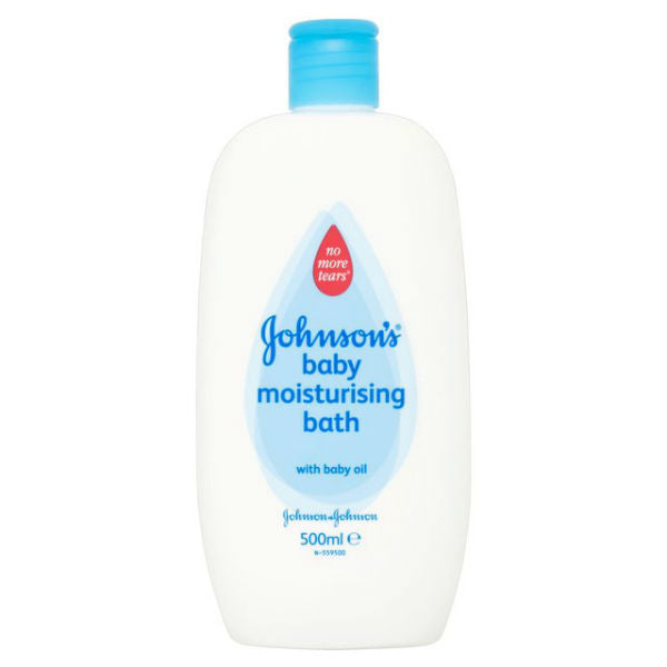 Johnson's Baby Moisturising Bath with Baby Oil 500ml