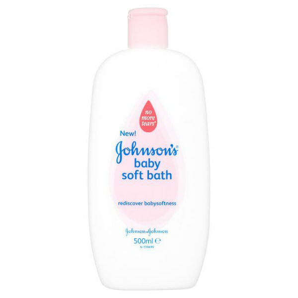 Johnson's Baby Soft Bath with Baby Lotion 500ml