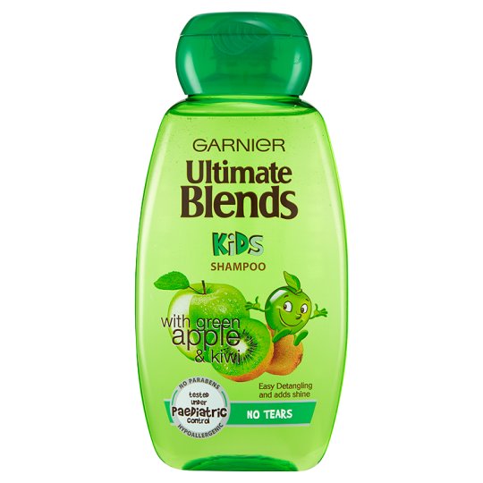 Garnier Ultimate Blends Kids Shampoo With Green Apple & Kiwi 250ml