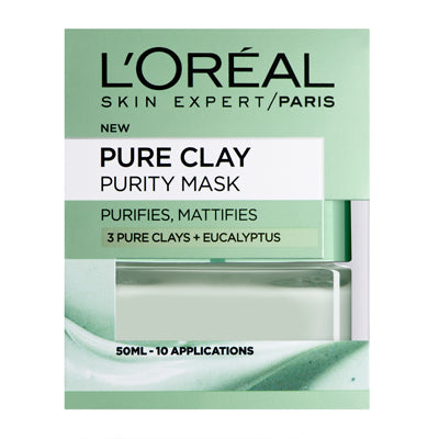 L'Oreal Paris Pure Clay Purity Face Mask 50ml