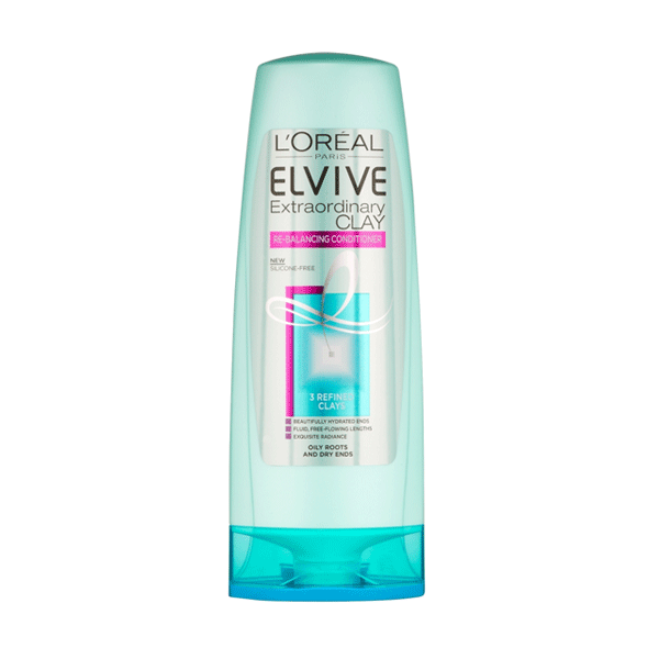 L'Oreal Elvive Extraordinary Clay Re-Balancing Conditioner 250ml