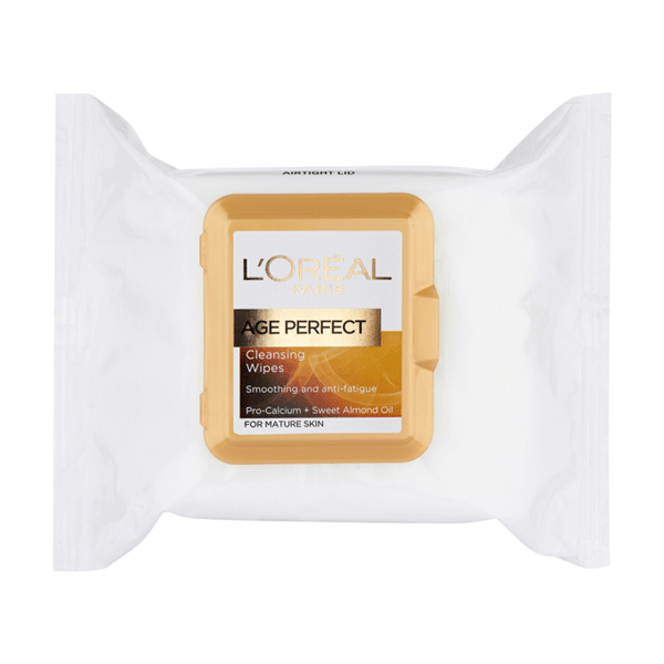 L'Oreal Age Perfect Cleansing Wipes Mature Skin