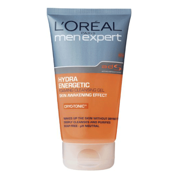 L'Oreal Men Expert Hydra Energetic Foaming Cleansing Gel 150ml