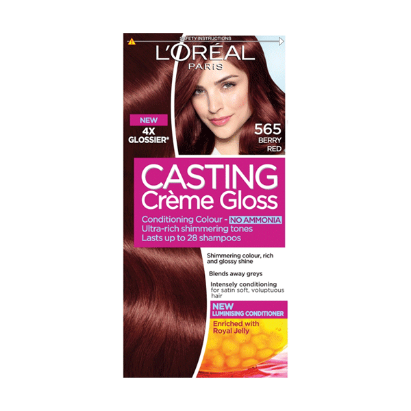 L'Oreal Paris Casting Creme Gloss Hair Colour Berry Red 565