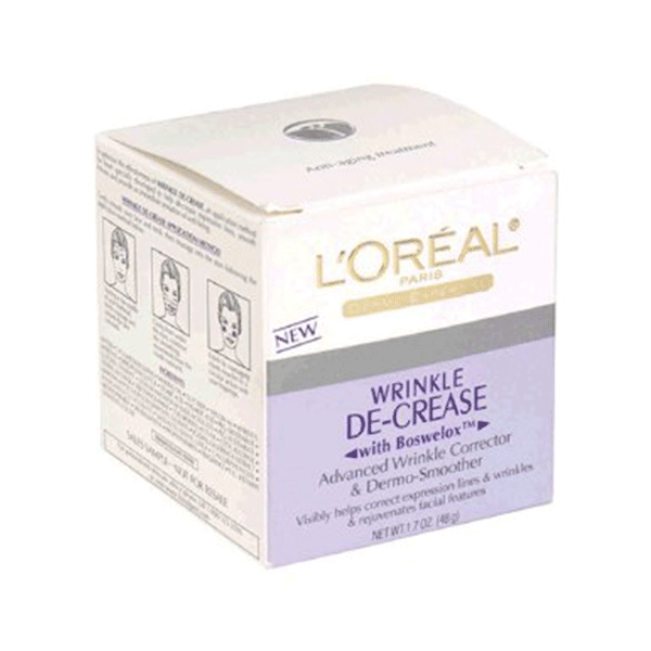 L'Oreal Paris Dermo Expertise Wrinkle De-Crease With Boswelox-Advanced Anti Creasing Correcting Night Cream 50ml