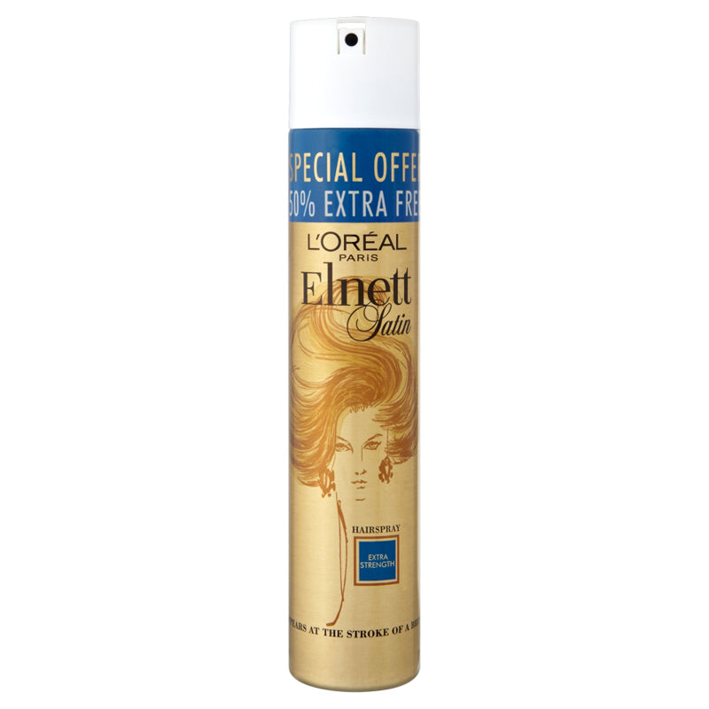 L'Oreal Paris Elnett Satin Hairspray Extra Strength 300ml