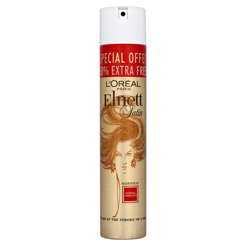 L'Oreal Paris Elnett Satin Hairspray Normal Strength 300ml