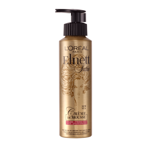 L'Oreal Paris Elnett Satin Strong Hold Volume Mousse 200ml