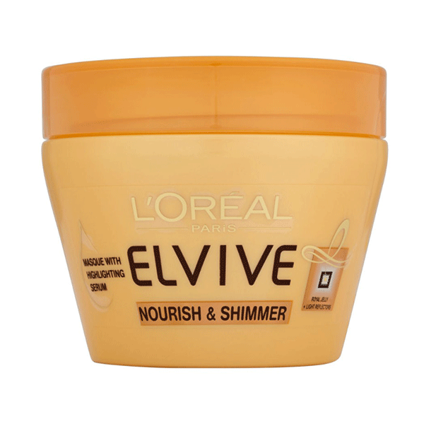 L'Oreal Paris Elvive Nourish & Shimmer Highlights Masque - 300ml