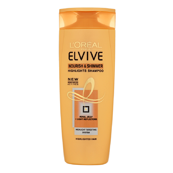 L'Oreal Paris Elvive Nourish & Shimmer Highlights Shampoo - 400ml