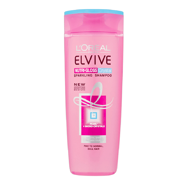 L'Oreal Paris Elvive Nutri-Gloss Crystal Sparkling Shampoo - 400ml
