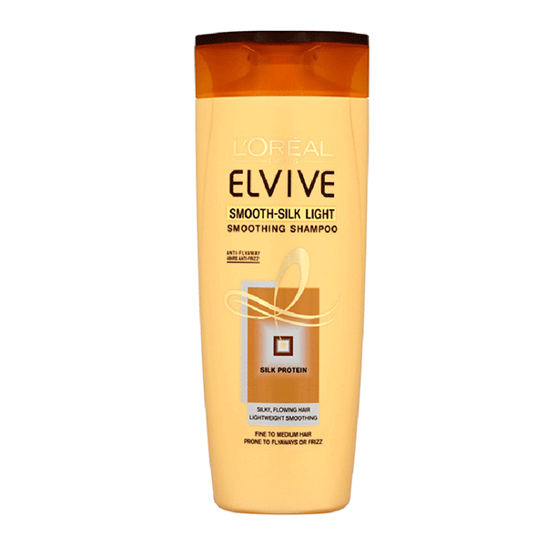 L'Oreal Paris Elvive Smooth-Silk Light Smoothing Shampoo - 400ml