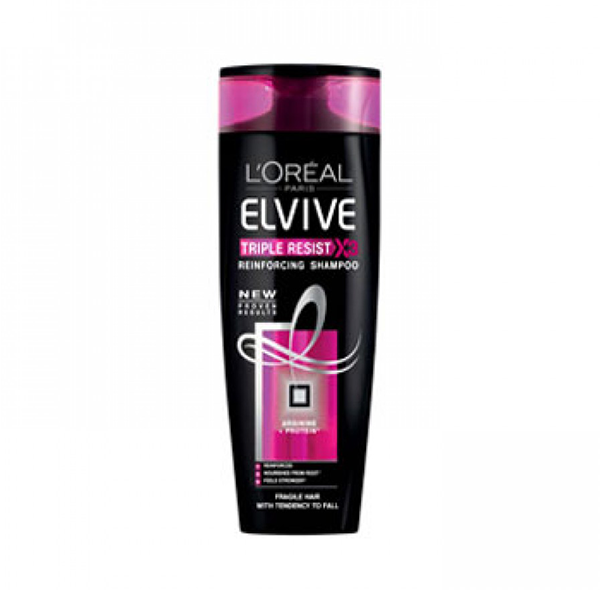 L'Oreal Paris Elvive Triple Resist Reinforcing Shampoo - 250ml